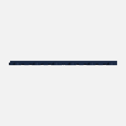 ULTRACORE garage floor tile in Night Blue, tile edge profile