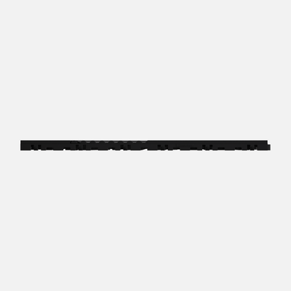 ULTRACUBE garage floor tile in Jet Black, tile edge profile