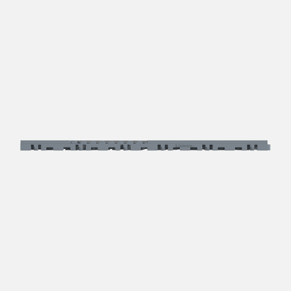 ULTRACUBE garage floor tile in Silver Grey, tile edge profile