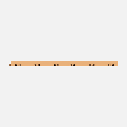 ULTRADECO modular floor tile in Honey Oak, tile edge profile, second view