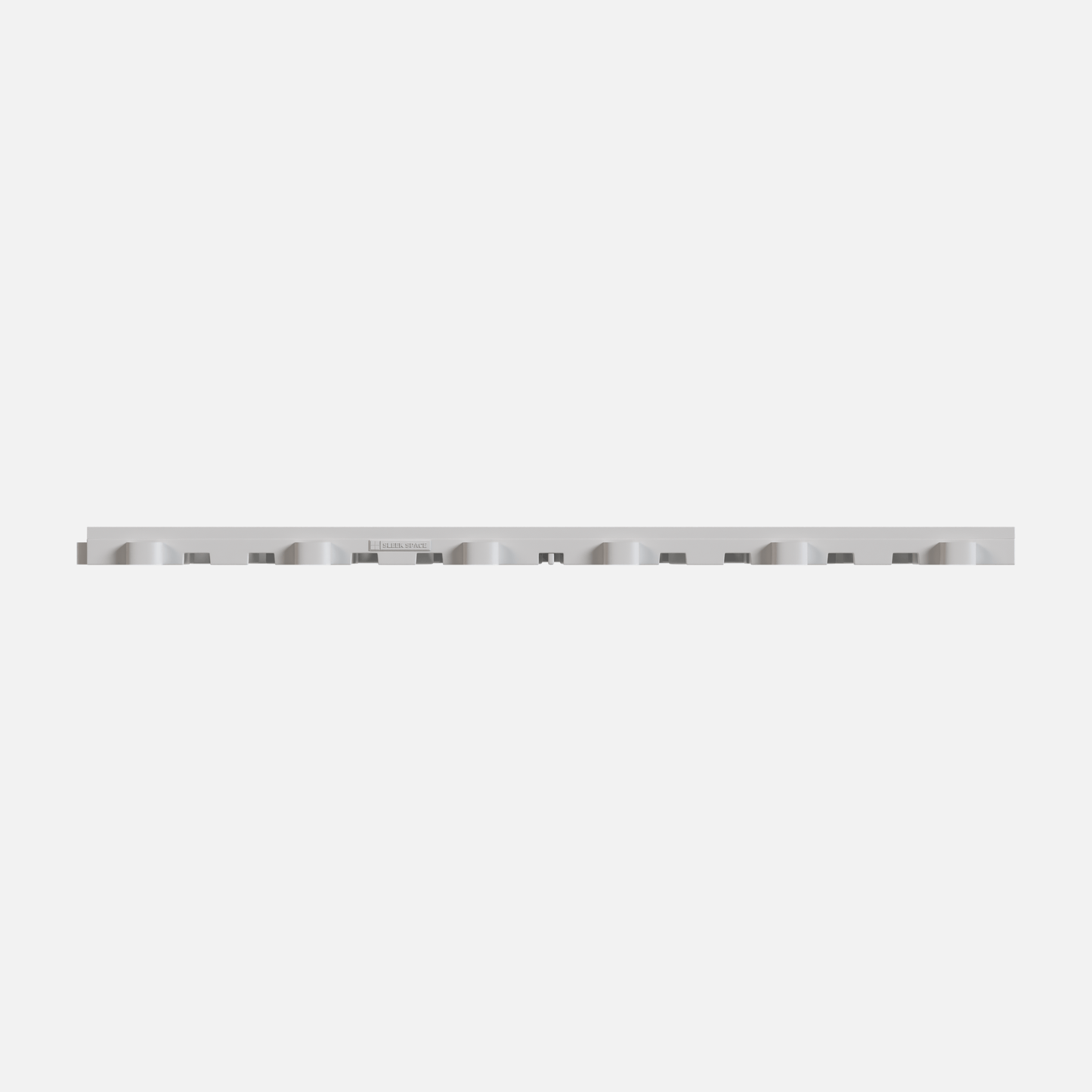 ULTRAFLUX garage floor tile in Glacier Grey, tile edge profile, second view