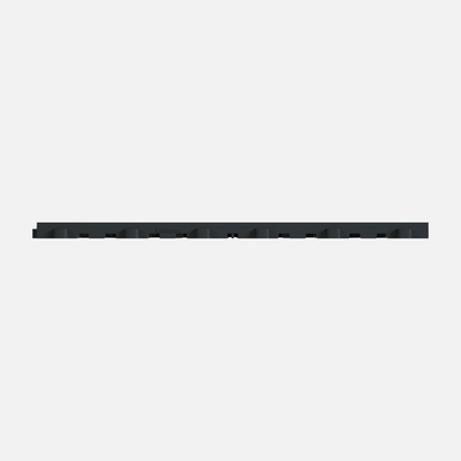 ULTRAFLUX garage floor tile in Stealth Grey, tile edge profile, second view