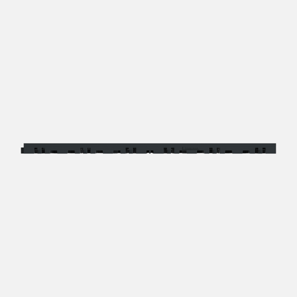ULTRAFLUX garage floor tile in Stealth Grey, tile edge profile