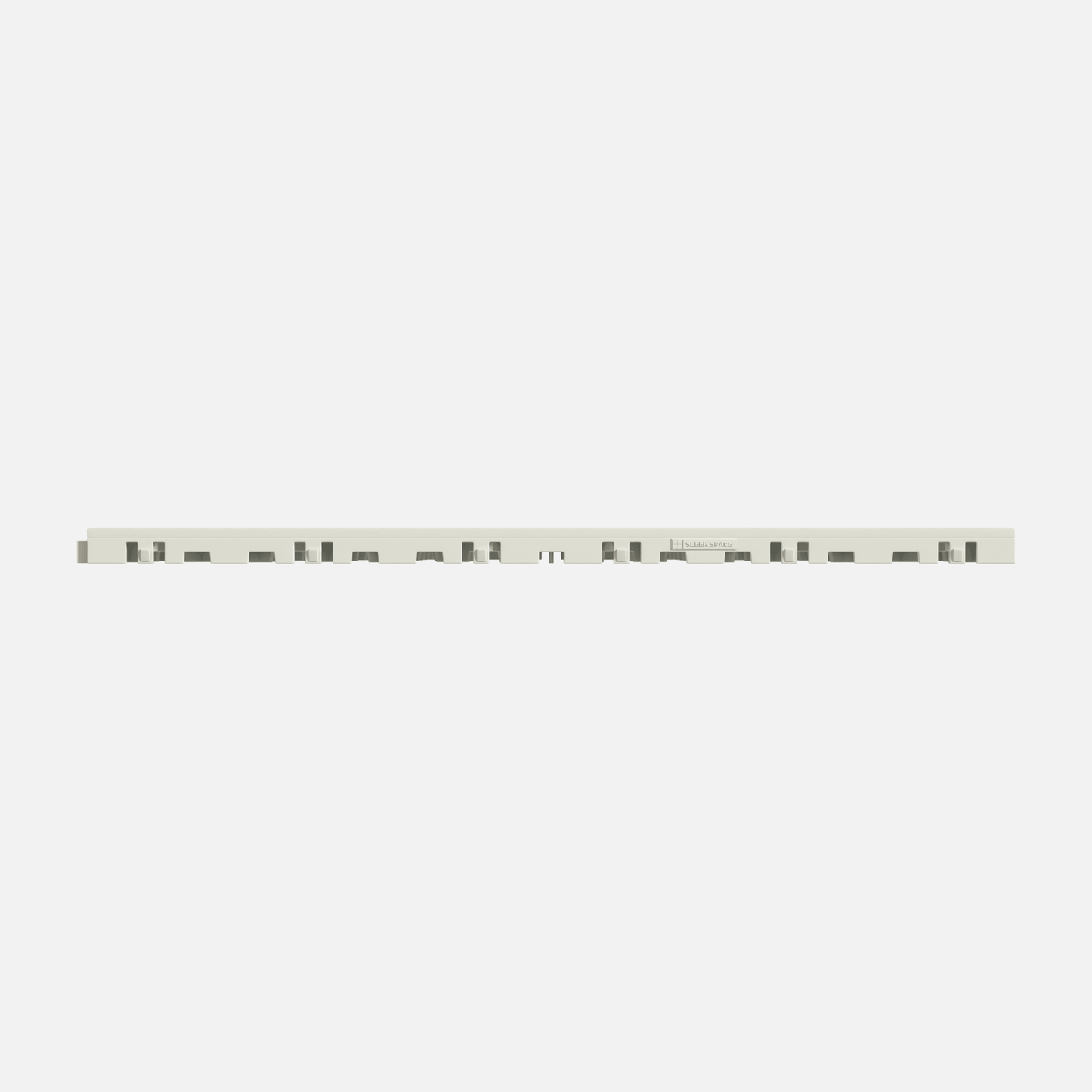 ULTRATONE modular floor tile in Coastal Grey, tile edge profile, second view