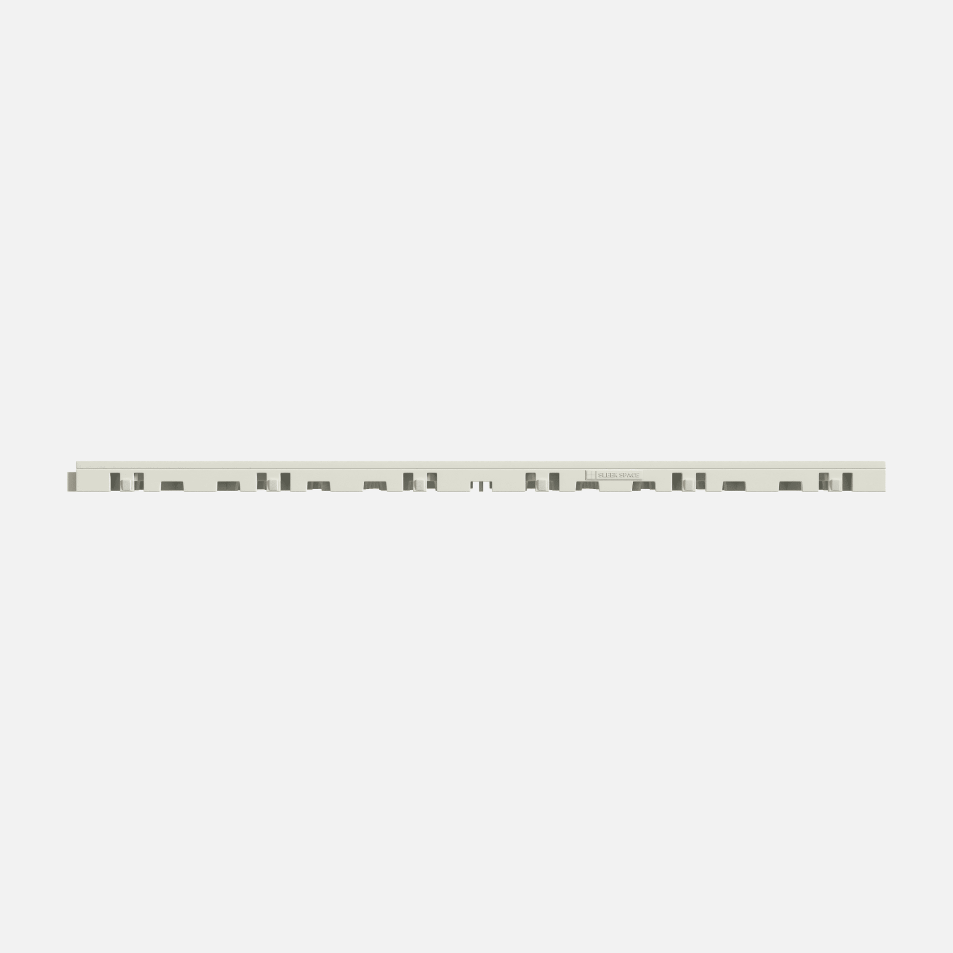 ULTRATONE modular floor tile in Coastal Grey, tile edge profile, second view