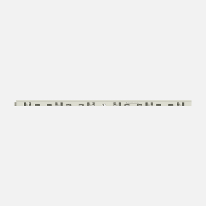 ULTRATONE modular floor tile in Coastal Grey, tile edge profile, second view