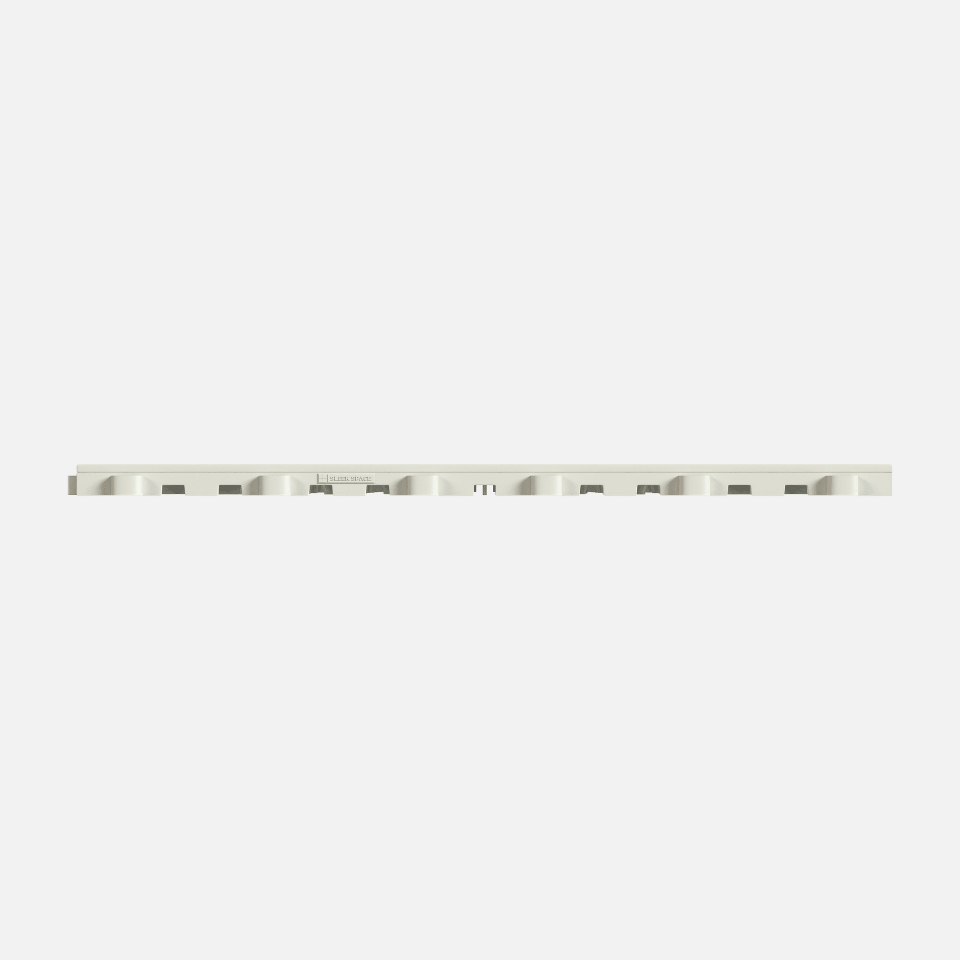 ULTRATONE modular floor tile in Coastal Grey, tile edge profile