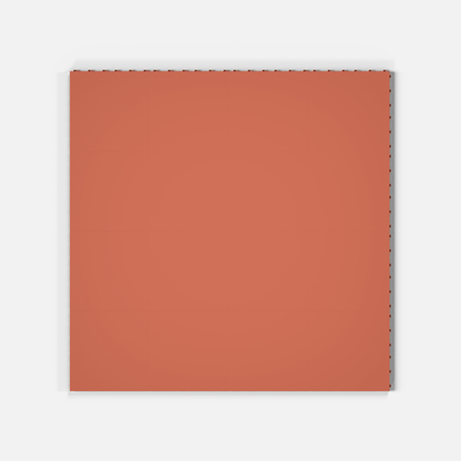 ULTRATONE modular floor tile in Outback Red, sixteen tiles laid in a four by four grid