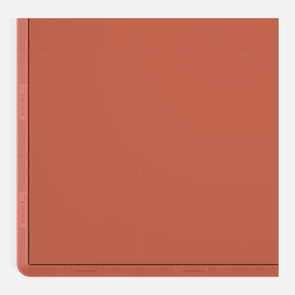 ULTRATONE modular floor tile in Outback Red, with an edge ramp fitted