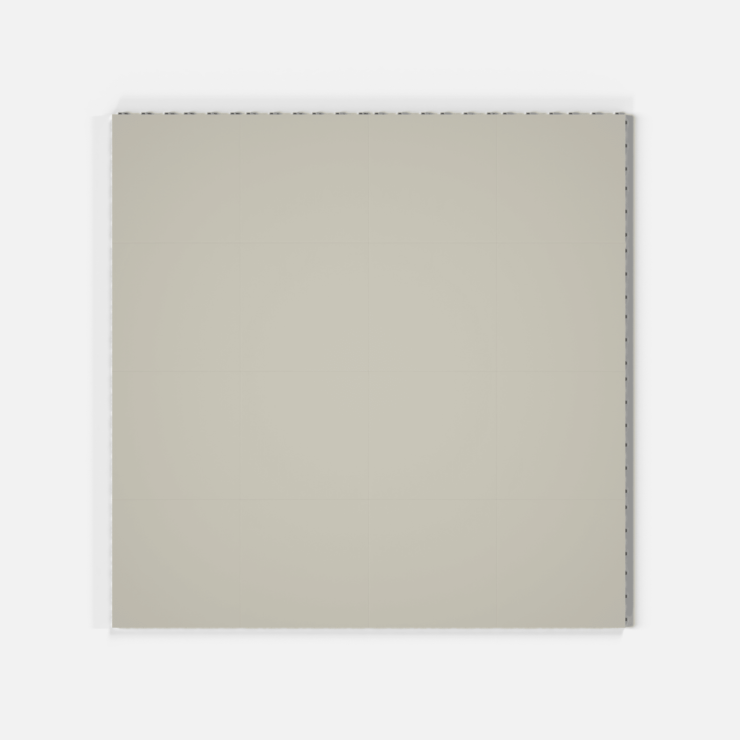 ULTRATONE modular floor tile in Pebble Beige, sixteen tiles laid in a four by four grid