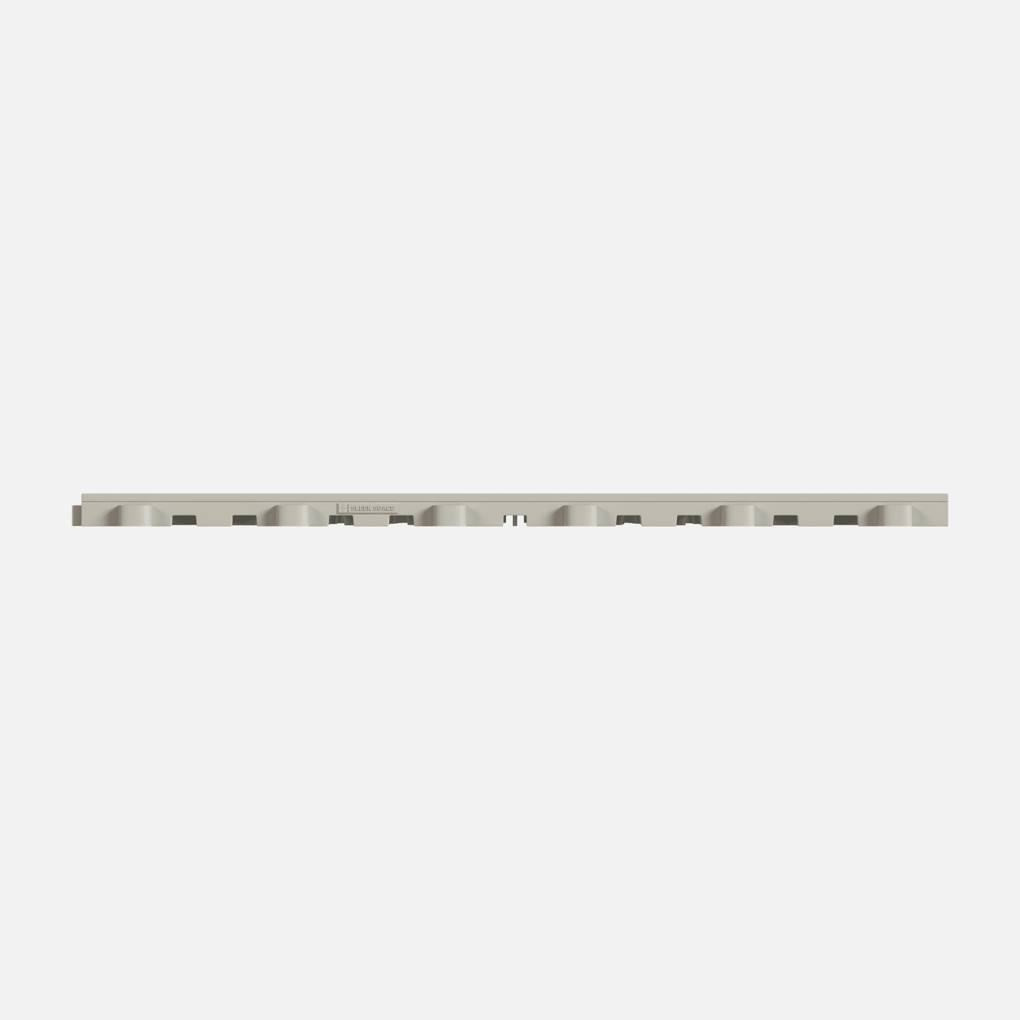 ULTRATONE modular floor tile in Pebble Beige, tile edge profile