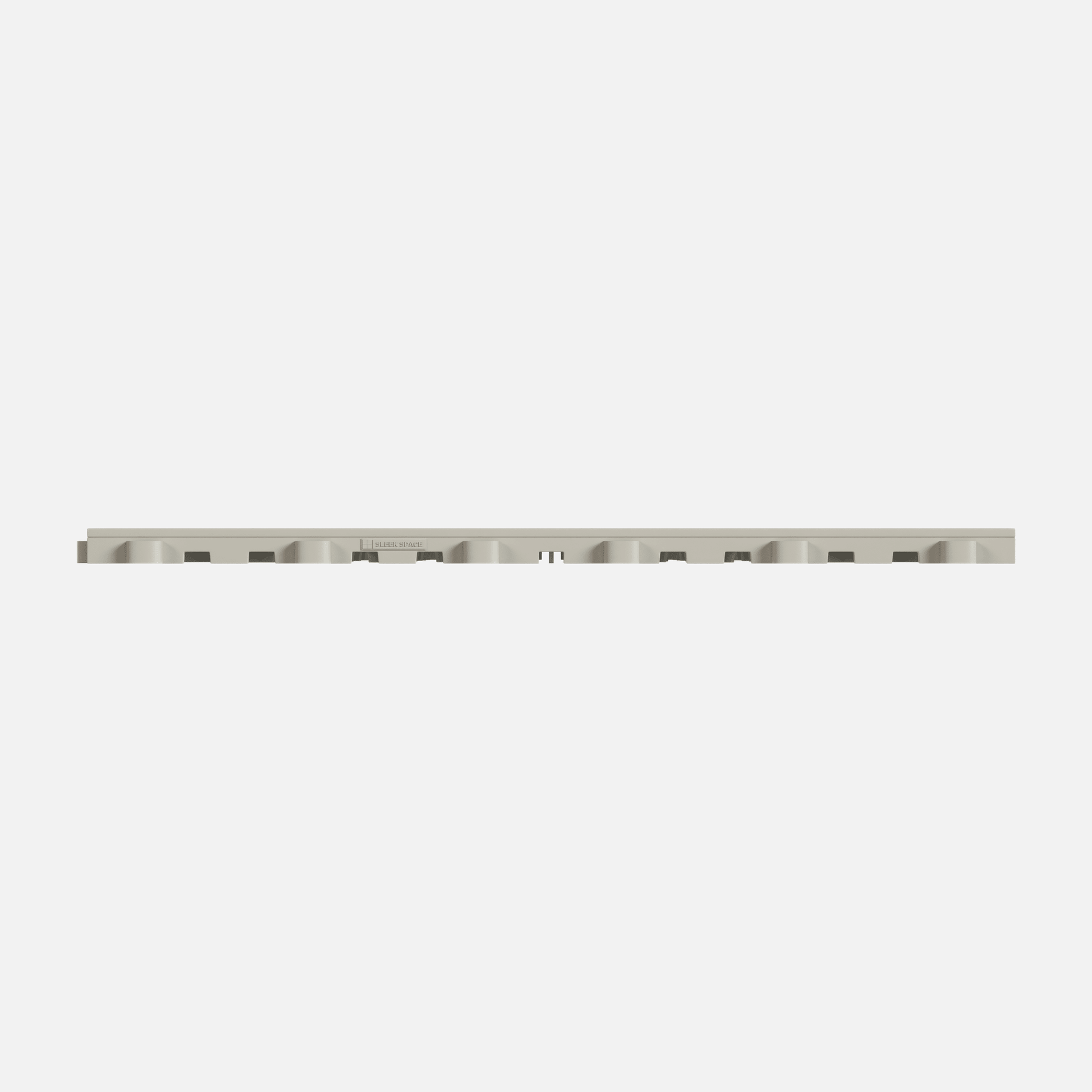 ULTRATONE modular floor tile in Pebble Beige, tile edge profile