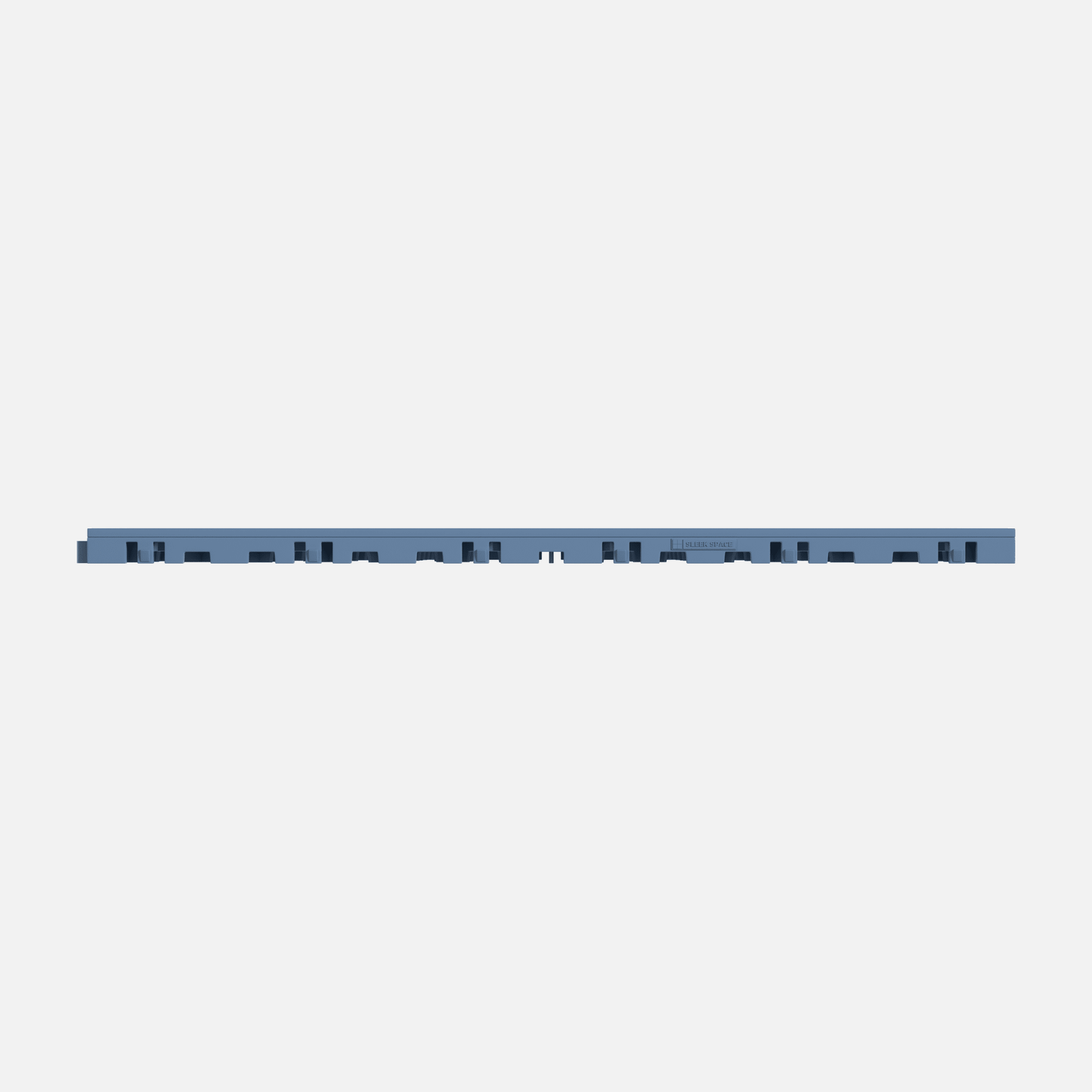 ULTRATONE modular floor tile in Steel Blue, tile edge profile, second view