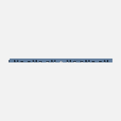 ULTRATONE modular floor tile in Steel Blue, tile edge profile, second view
