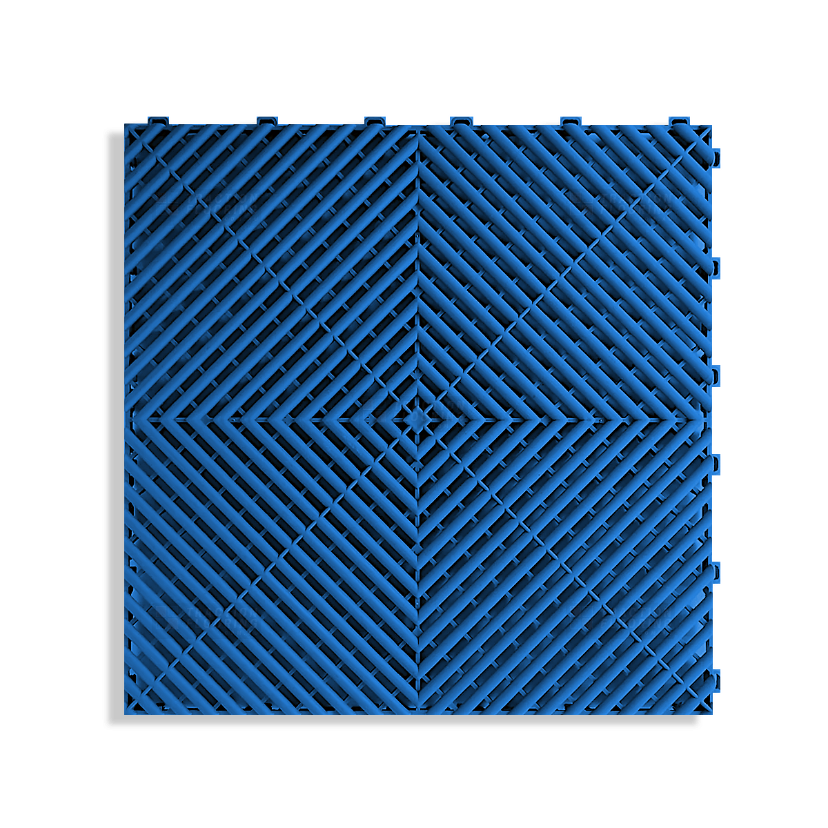 ULTRAGRID Garage Floor Tile 400x400x18mm, Riviera Blue