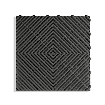 ULTRAGRID Garage Floor Tile 400x400x18mm, Space Grey