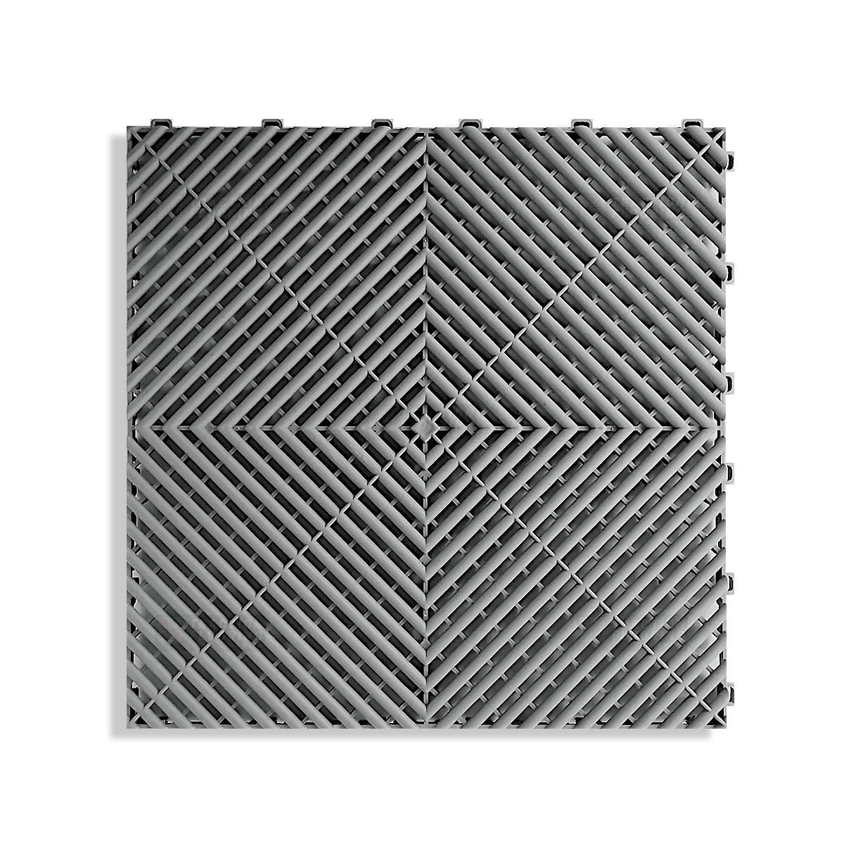 ULTRAGRID Garage Floor Tile 400x400x18mm, Silver Grey
